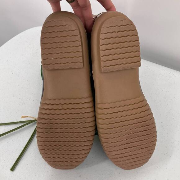 Adriana Brown Black Tan Red Plaid Flannel Lined Lace Up Duck Winter Rain Boots - Picture 7 of 11